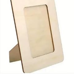 SINJEUN 35 Stück 10,2 x 15,2 cm Holz-Bilderrahmen, unlackierter Holzrahmen zum Basteln, Holz-Bilderrahmen für DIY-Projekte, Malen, Dekorieren von SINJEUN