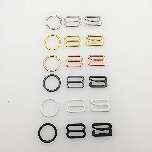 SINS 20-teilige Metall-BH- Riemen- Einstellschnallen Unterwäsche-Schieberegler Ringe Clips für Dessous-Einstellzubehör, weißer Schieberegler, 6 mm SINS 20-teilige Metall-BH- Riemen- Einstellschnallen Unterwäsche-Schieberegler Ringe Clips für Dessous-Einstellzubehör, weißer Schieberegler, 6 mm von SINS