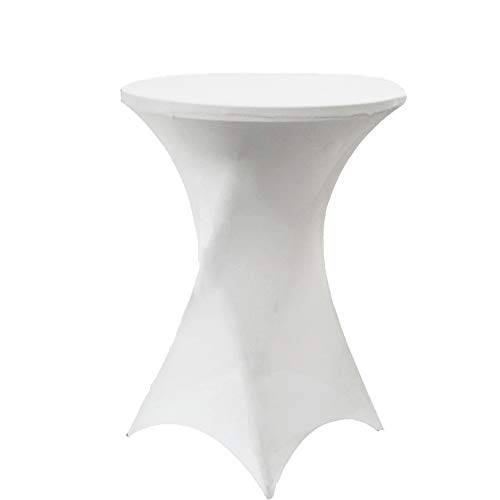 SINSSOWL 10 Stück Spandex Stehtisch Hussen 80-85 cm weiß Tischdecke Dekoration für Hochzeiten, Partys, Bars, Bankette und Veranstaltungen SINSSOWL 10 Stück Spandex Stehtisch Hussen 80-85 cm weiß Tischdecke Dekoration für Hochzeiten, Partys, Bars, Bankette und Veranstaltungen von SINSSOWL