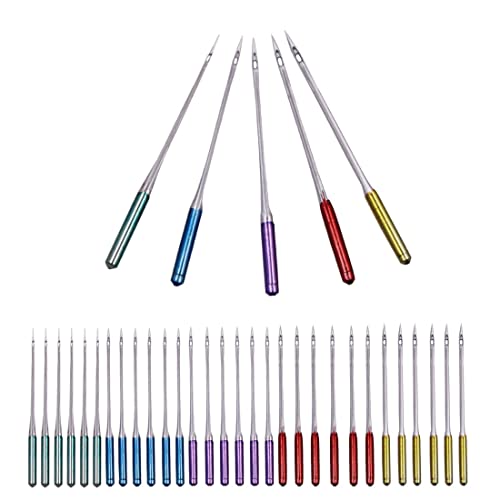 SIOPPKIK 30 Stück Nadeln Nähmaschine 65/9 75/11 90/14 100/16 110/18 Nähmaschinennadeln Universal Nähen Maschine Nadel Set Maschinennadeln kompatibel mit Singer Brother für Leder Jeans Stoffe SIOPPKIK 30 Stück Nadeln Nähmaschine 65/9 75/11 90/14 100/16 110/18 Nähmaschinennadeln Universal Nähen Maschine Nadel Set Maschinennadeln kompatibel mit Singer Brother für Leder Jeans Stoffe von SIOPPKIK