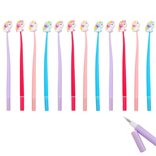 SIPLIV Kreativer Simulationsgelschreiber, biegbarer Silikon-Kugelschreiber, flüssig, schwarz, 0,5 mm, Gel-Tintenroller, Bürobedarf, Einhorn SIPLIV Kreativer Simulationsgelschreiber, biegbarer Silikon-Kugelschreiber, flüssig, schwarz, 0,5 mm, Gel-Tintenroller, Bürobedarf, Einhorn von SIPLIV