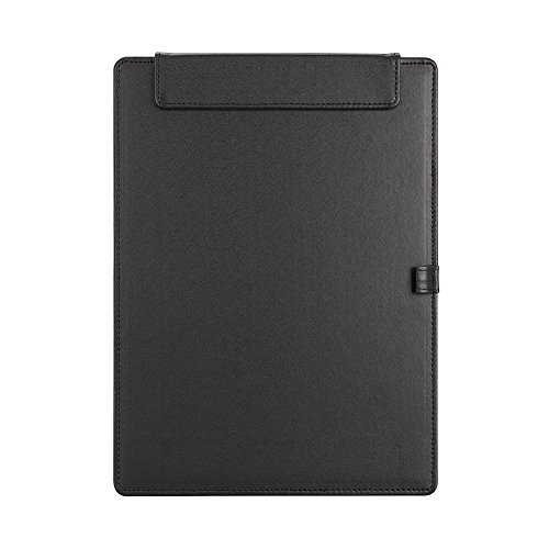 Zwischenablage A4 A5 Klemmbrett Leder Hängen Schreibbrett Magnetic Clip Klemmbrettmappe Tragbar Konferenzmappe Bequem Praktisch Dokumentenspeicher für Restaurant Büro Schule Hotel Business Konferenz von SIQITECH