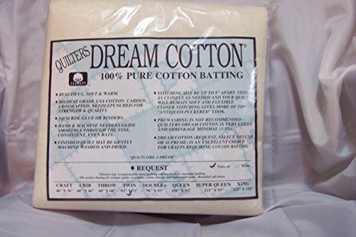 Quilter's Dream Cotton Batting- Natural Request Thin Loft- Twin by Quilter's Dream Batting Quilter's Dream Cotton Batting- Natural Request Thin Loft- Twin by Quilter's Dream Batting von SIRGAWAIN