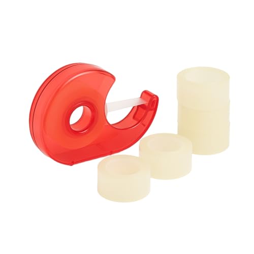 Set mit 2 Handabrollern, 9 cm, für Klebeband, mit 10 Rollen, zufällige Farbe, kompaktes und praktisches Format Set mit 2 Handabrollern, 9 cm, für Klebeband, mit 10 Rollen, zufällige Farbe, kompaktes und praktisches Format von SIROCO
