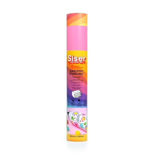 Siser 1FEPSV-CP-3015 permanent haftendes Vinyl, Carnation Pink, 150 x 30 von SISER