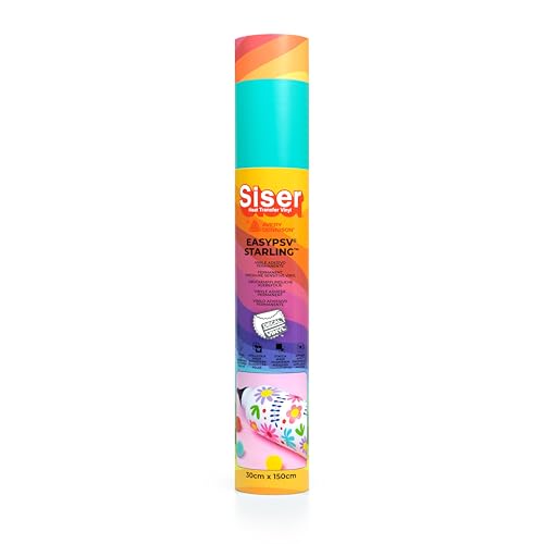Siser 1FEPSV-SG-3015 permanent haftendes Vinyl, Sea Glass, 150 x 30, 18 Count von SISER