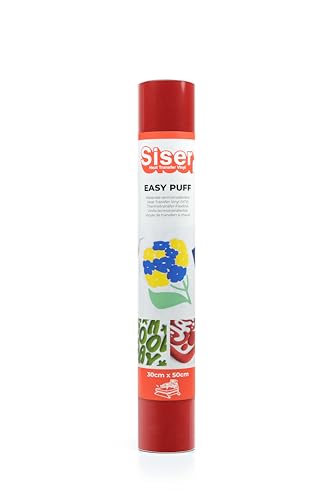 Siser Easy Puff - Rot 50 x 30 cm Thermotransfer-Vinyl, Thermotransfer-Vinyl 3D Effekt, für Schneideplotter Siser Easy Puff - Rot 50 x 30 cm Thermotransfer-Vinyl, Thermotransfer-Vinyl 3D Effekt, für Schneideplotter von SISER