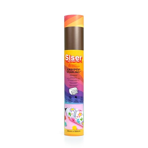 Siser 1FEPSV-GRG-3015 permanent haftendes Vinyl, Rose Gold Gloss, 150 x 30, 16 Count von SISER