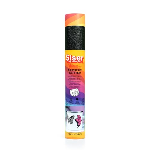 Siser EasyPSV Glitter - Night Sky Glitter Permanent selbstklebendes Vinyl 150 x 30 cm, zur Personalisierung von Objekten und harten Oberflächen, für Schneideplotter von SISER