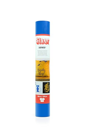 Siser® EasyWeed® Royal Blue, 30cm x 1m, thermo-transferierbare Flexfolie zur Personalisierung von Stoffen, kreative Hobbys, VeganOk und Öko-Tex Standard 100 Klasse I zertifiziert Siser® EasyWeed® Royal Blue, 30cm x 1m, thermo-transferierbare Flexfolie zur Personalisierung von Stoffen, kreative Hobbys, VeganOk und Öko-Tex Standard 100 Klasse I zertifiziert von SISER