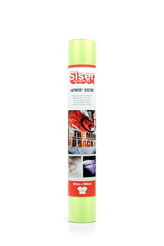 Siser 1FPSPU-CLI-3001 thermotransferierbares Vinyl, Lime, 100 cm x 30 cm Siser 1FPSPU-CLI-3001 thermotransferierbares Vinyl, Lime, 100 cm x 30 cm von SISER