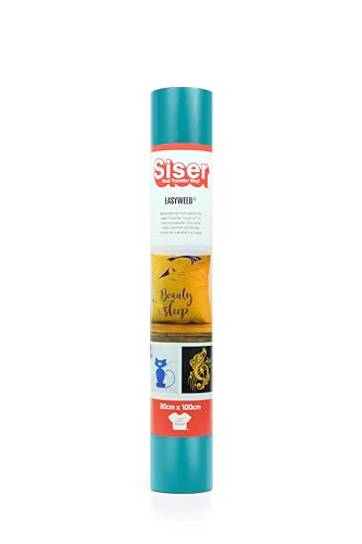 Siser® EasyWeed® Persia Green, 30cm x 1m, thermo-transferierbare Flexfolie zur Personalisierung von Stoffen, kreative Hobbys, VeganOk und Öko-Tex Standard 100 Klasse I zertifiziert Siser® EasyWeed® Persia Green, 30cm x 1m, thermo-transferierbare Flexfolie zur Personalisierung von Stoffen, kreative Hobbys, VeganOk und Öko-Tex Standard 100 Klasse I zertifiziert von SISER