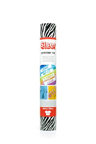 Siser EPPZEBRA-3050 Thermotransfer Vinyl, Zebra, 50 x 30 cm Siser EPPZEBRA-3050 Thermotransfer Vinyl, Zebra, 50 x 30 cm von SISER