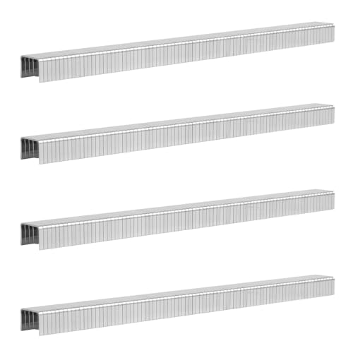 SITLDY Robuste T50 Heftklammern, 0,6 cm Länge, 5000 Stück, 3/8 Krone, 20 Gauge, verzinkt, für pneumatische, elektrische, manuelle T50-Heftpistole SITLDY Robuste T50 Heftklammern, 0,6 cm Länge, 5000 Stück, 3/8 Krone, 20 Gauge, verzinkt, für pneumatische, elektrische, manuelle T50-Heftpistole von SITLDY