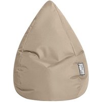 SITTING POINT BeanBag BRAVA® L Sitzsack beige von SITTING POINT