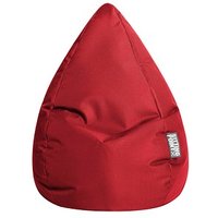 SITTING POINT BeanBag BRAVA® L Sitzsack rot von SITTING POINT