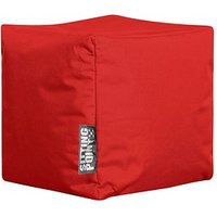 SITTING POINT Cube SCUBA Sitzsack rot von SITTING POINT