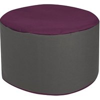 SITTING POINT DotCom SCUBA Bebop Sitzsack aubergine, anthrazit von SITTING POINT