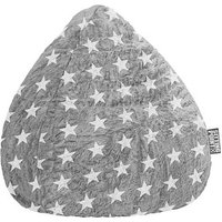 SITTING POINT Fluffy Stars XL Sitzsack grau SITTING POINT Fluffy Stars XL Sitzsack grau von SITTING POINT