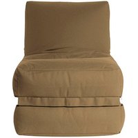 SITTING POINT Twist OUTSIDE Sitzsack braun von SITTING POINT