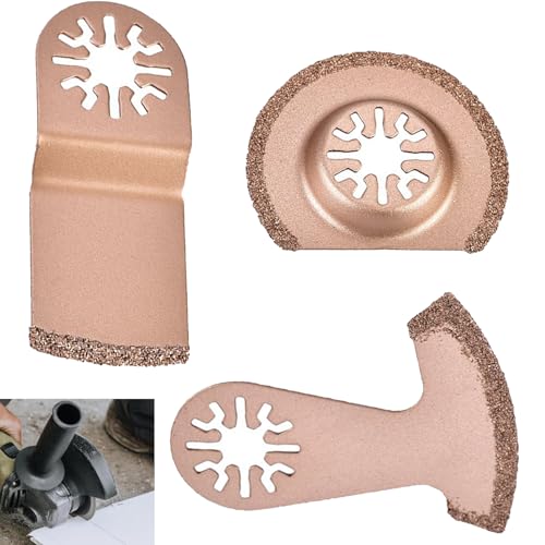 SIXHAOBU 3 Stück Multitool Sägeblätter Kit Hartmetall Zubehör oszillierende sägeblätter beton multimaster zubehör stein oszillierende sägeblätter stein für Bodenbelag Fliesenmörtel Mörtel SIXHAOBU 3 Stück Multitool Sägeblätter Kit Hartmetall Zubehör oszillierende sägeblätter beton multimaster zubehör stein oszillierende sägeblätter stein für Bodenbelag Fliesenmörtel Mörtel von SIXHAOBU