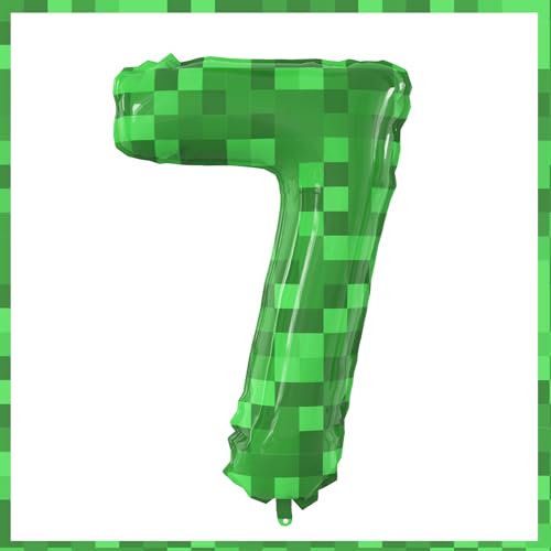101,6 cm große grüne Pixel Miner Thema Nummer Folienballons große Mining Zahl 7 Luftballons Party Ballons Geburtstag Party Dekorationen Supplies Nummer 5-9 erhältlich für Kindergeburtstag, 101,6 cm große grüne Pixel Miner Thema Nummer Folienballons große Mining Zahl 7 Luftballons Party Ballons Geburtstag Party Dekorationen Supplies Nummer 5-9 erhältlich für Kindergeburtstag, von SIXONEAIEN