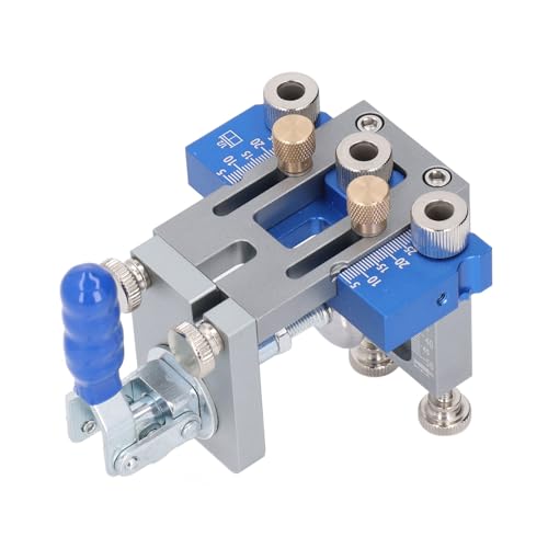 Einstellbare Holzbearbeitungs -Bohrlocator -Werkzeug für Holzprodukte, die eine Einfache Aluminiumlegierung Markieren, Stahl von SIXRUN