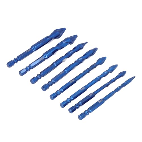Excentric Drill Bit Kit mit Schiefem Kopfdesign 8pcs 1/4 Zoll Sechskant Shank Drill -Set für Betongranit -Porzellanfliesen Wiederaufladbare Bohrmaschine Excentric Drill Bit Kit mit Schiefem Kopfdesign 8pcs 1/4 Zoll Sechskant Shank Drill -Set für Betongranit -Porzellanfliesen Wiederaufladbare Bohrmaschine von SIXRUN