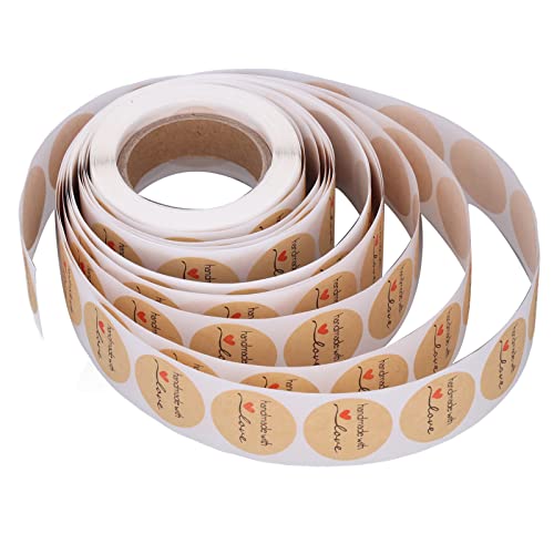 Kraftpapier Handgefertigt mit Love Design Bood SadMeness für Food Label 500 Stück für Schreibwarenliebhaber Kraftpapier Handgefertigt mit Love Design Bood SadMeness für Food Label 500 Stück für Schreibwarenliebhaber von SIXRUN