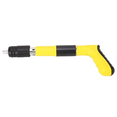 Mini -Nagelpistole Ergonomisches Wandbefestigungswerkzeug für Beton und Decke mit 3 Getriebeverstellbar für Klimaanlagen- und Sicherheitsfensterinstallationen von SIXRUN