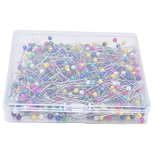 Pinons Farbfarben für Manschettenköpfe 600pcs Straight Pins für Handwerkscouture von SIXRUN