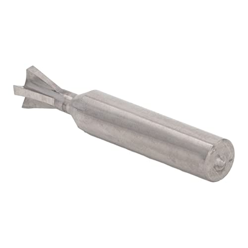SIXRUN Dovetatil Router Bit Efficte 4 Flöte Fräser für Holzbearbeitung mit Vergasematerial für -Liebhaber (10x75°x60L) von SIXRUN