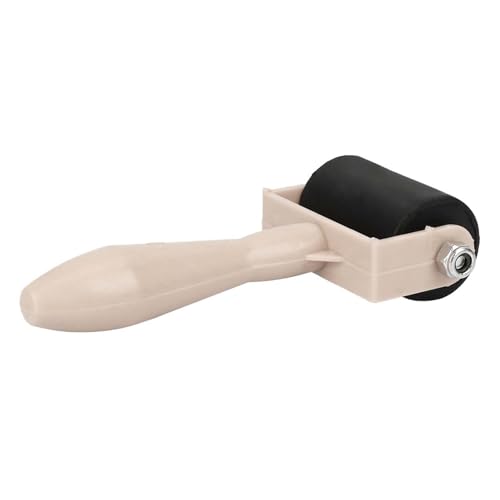 SIXRUN Drucken -Roller -Kunst Stempelwerkzeug, Plastikgriff mit 3,5 Cm Breite, Ideal für Maler und Handwerker (SILVER) von SIXRUN