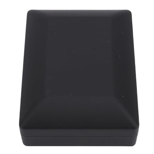 SIXRUN LED Light Anhänger Box Elegant Schmuck Display Romantische Vorschlag Hochzeit für Frauen CR2016 (BLACK) von SIXRUN