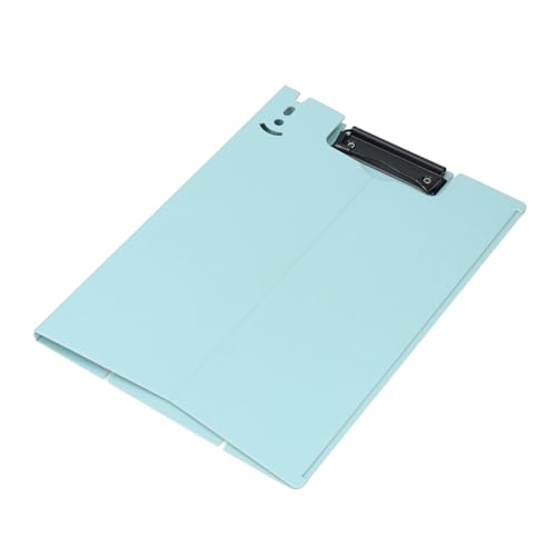 SIXRUN Stehendes Klemmbrett A4 mit Schreibplatte, Dokumentenhalter Stehend Schreibtisch für Studenten, Schreiben, Zeichnen (BLUE) von SIXRUN