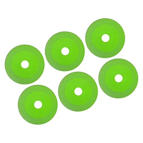 Schneiden von Scheiben Effizientes Keramikkreisschleifenrad für Weinflaschen mit Stabilen für Winkelschleifer und Schneidemaschine, 6 X Schneidscheiben für Fliesen (2PCS) (6PCS) von SIXRUN