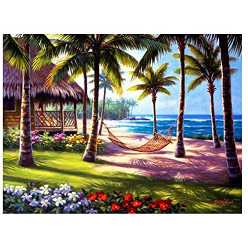 Malen Sie Nach Nummer Hawaii Strand Malen Nach Zahlen Erwachsene Handgemalt DIY Ölgemälde Kits auf Leinwand Zeichnung mit Pinsel Haus Deko Geschenk 16x20 Zoll Rahmenlos Malen Sie Nach Nummer Hawaii Strand Malen Nach Zahlen Erwachsene Handgemalt DIY Ölgemälde Kits auf Leinwand Zeichnung mit Pinsel Haus Deko Geschenk 16x20 Zoll Rahmenlos von SJ-taoyao co.,ltd.
