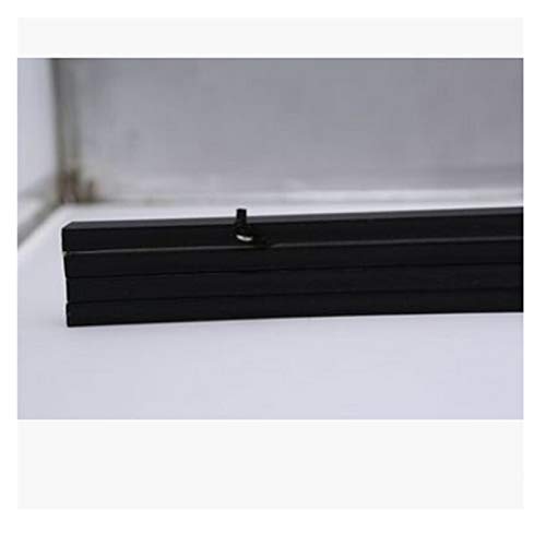 SJHFKDK Bilderrahmen, Picture Frame 30-60cm Magnetic Holzbilderrahmen Scroll Print/Poster/Bild Hanger DIY Foto-Plakat-Malerei aus Holz hängend Wohnkultur(Black Wood,60cm) von SJHFKDK