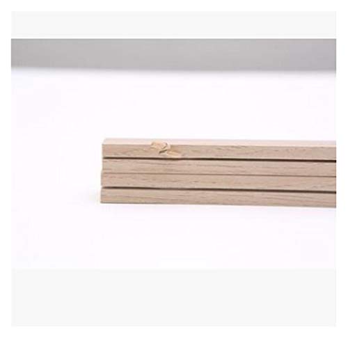 SJHFKDK Bilderrahmen, Picture Frame 30-60cm Magnetic Holzbilderrahmen Scroll Print/Poster/Bild Hanger DIY Foto-Plakat-Malerei aus Holz hängend Wohnkultur(Ramin,50cm) von SJHFKDK