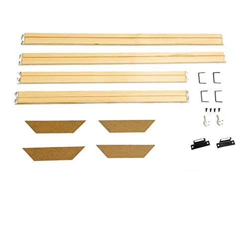 SJHFKDK Bilderrahmen, Picture Frame Fotorahmen Holz Wandrahmen Holz Foto Ölgemälde Leinwand Diamant Malerei Rahmen Wandkunst Leinwand DIY Poster(Length 90cm,Wide 45cm) von SJHFKDK