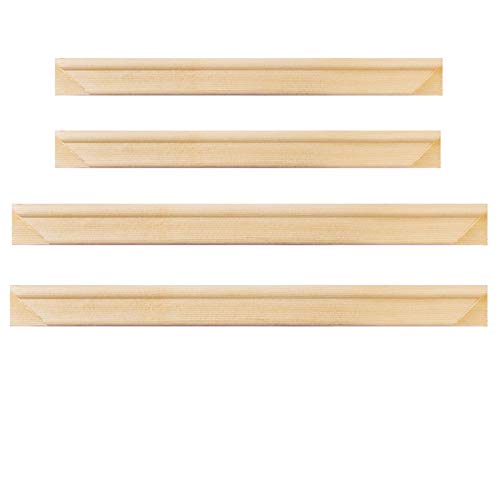 SJHFKDK Bilderrahmen, Picture Frame Holz Rahmen für Leinwand Ölgemälde Bild Natur DIY Frames für Diamant Malerei Bild Wandkunst Dekor(30x50cm) von SJHFKDK