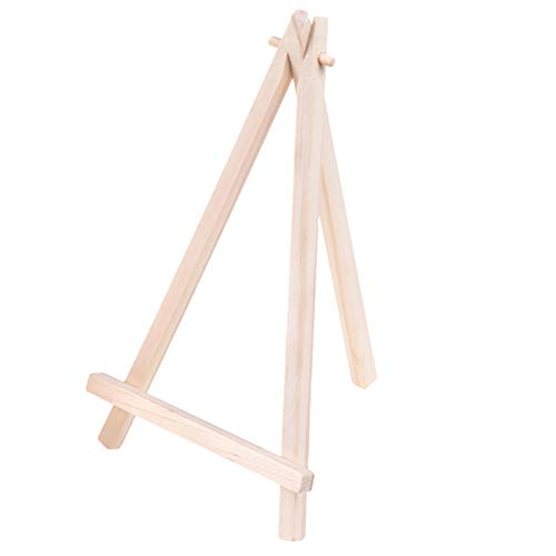 SJHFKDK Bilderrahmen, Picture Frame Mini Holzkünstler Stativ Malerei Staffelei für Foto Malerei Postkarte Display Halter Rahmen Nette Schreibtischdekor(A1) von SJHFKDK
