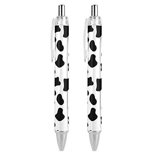 Cow Printss glattes Schreiben mit komfortablem Griff, Geschenke für Büro-Schreibtischbedarf, 0,5 mm, schwarze Tinte, einziehbarer Kugelschreiber, Arbeits-Kugelschreiber, Tintenroller für Büro, Cow Printss glattes Schreiben mit komfortablem Griff, Geschenke für Büro-Schreibtischbedarf, 0,5 mm, schwarze Tinte, einziehbarer Kugelschreiber, Arbeits-Kugelschreiber, Tintenroller für Büro, von SJOAOAA
