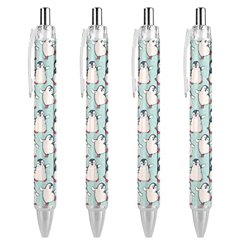 Nette Pinguin Kugelschreiber Glattes Schreiben 0,5 mm Schwarze Tinte Einziehbarer Kugelschreiber Arbeit Kugelschreiber Tintenroller Für Büro Business Student 4 stücke Nette Pinguin Kugelschreiber Glattes Schreiben 0,5 mm Schwarze Tinte Einziehbarer Kugelschreiber Arbeit Kugelschreiber Tintenroller Für Büro Business Student 4 stücke von SJOAOAA
