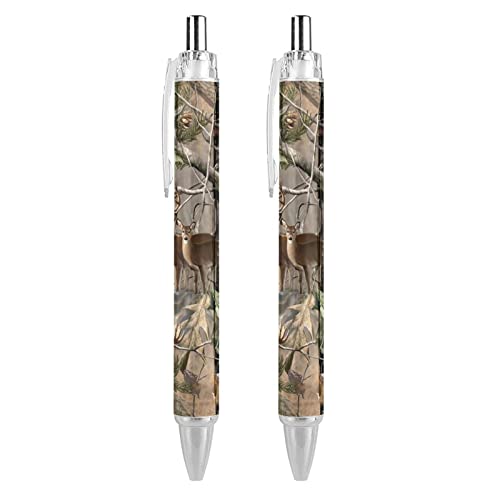 SJOAOAA Camo Deer Camouflage Jagd Schwarz Tinte Kugelschreiber Glattes Schreiben Kugelschreiber für Büro Schule 4PCS, Einheitsgröße, siehe abbildung SJOAOAA Camo Deer Camouflage Jagd Schwarz Tinte Kugelschreiber Glattes Schreiben Kugelschreiber für Büro Schule 4PCS, Einheitsgröße, siehe abbildung von SJOAOAA
