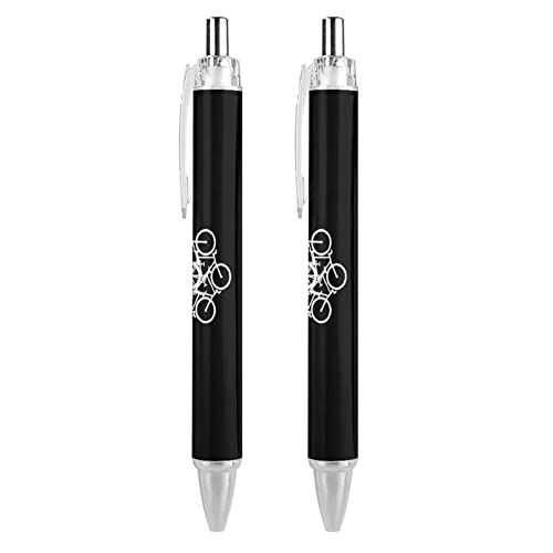 SJOAOAA Fahrrad Kreis Schwarz Tinte Kugelschreiber Glattes Schreiben Kugelschreiber für Büro Schule 4PCS SJOAOAA Fahrrad Kreis Schwarz Tinte Kugelschreiber Glattes Schreiben Kugelschreiber für Büro Schule 4PCS von SJOAOAA