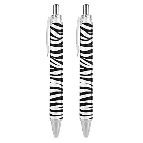 Zebra Muster Kugelschreiber Glatte Schriften 0,5 mm Schwarze Tinte Einziehbarer Kugelschreiber Arbeit Kugelschreiber Tintenroller Für Büro Business Student 4 stücke Zebra Muster Kugelschreiber Glatte Schriften 0,5 mm Schwarze Tinte Einziehbarer Kugelschreiber Arbeit Kugelschreiber Tintenroller Für Büro Business Student 4 stücke von SJOAOAA