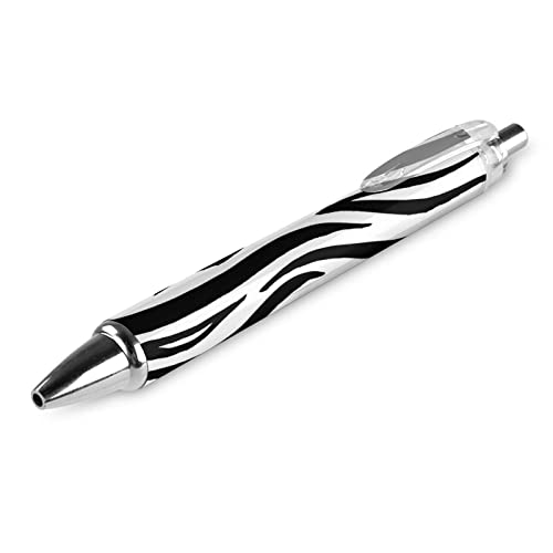 Zebra Skin Wild Animal Spots Ball Pens Smooth Writing 0.5mm Black Ink Retractable Kugelschreiber Work Ball Pens Rollerball Pen For Office Business Student 4pcs Zebra Skin Wild Animal Spots Ball Pens Smooth Writing 0.5mm Black Ink Retractable Kugelschreiber Work Ball Pens Rollerball Pen For Office Business Student 4pcs von SJOAOAA
