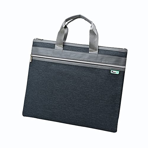 Dokumententasche B4 Tragetasche Oxford Aktentasche Office Business Beutel mit Reißverschluss Datei Organizer Wasserdicht Laptop Tasche Büro Reisen Herren Dokumentenmappe für Magazine Vertrag Bücher von SJTJSPX