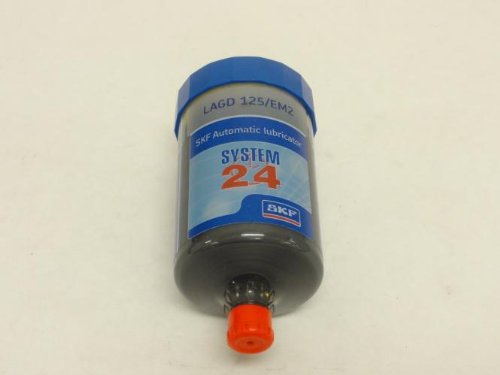 SKF LAGD 125/EM2 Automatisches Schmiermittel, System 24, Einweg, 125 ml LGEM 2 Fett, hohe Viskosität, Mineralbasiertes Fett mit Lithiumseife von SKF